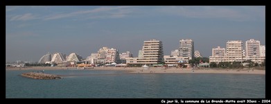 Panoramique de la Grande-Motte